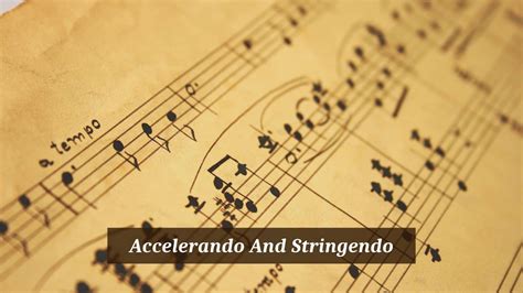 Accelerando Meaning in Music: Exploring Its Depth and Breadth